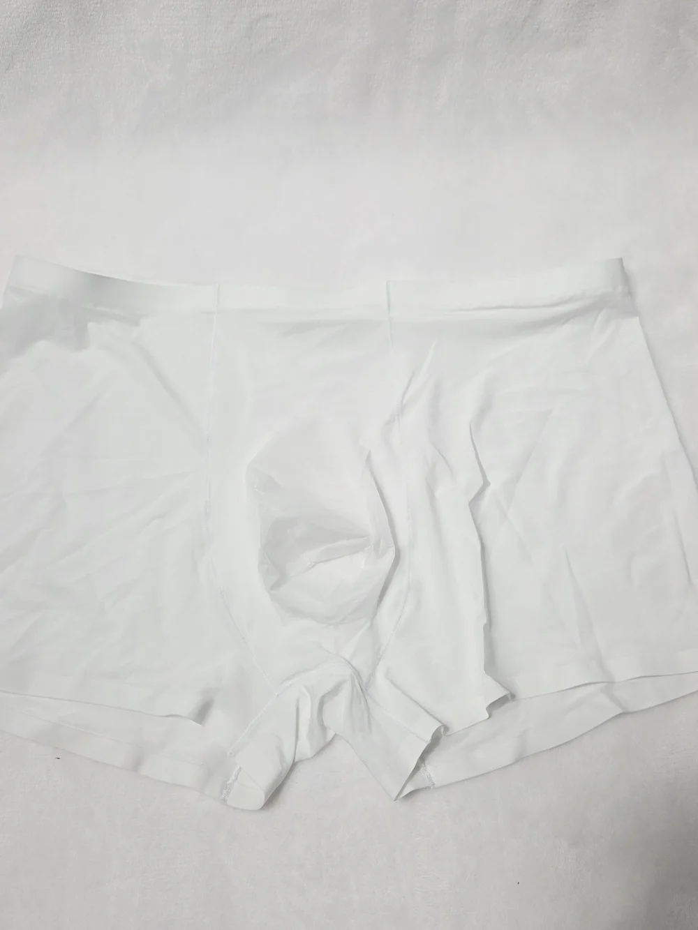 SAMAVAN Men's Boxer Briefs 3-Pack Size L Solid Polyamide/Spandex